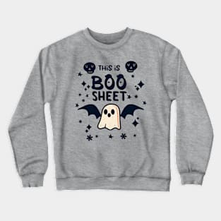 This is boo sheet halloween Crewneck Sweatshirt